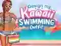 Juego Design My Kawaii Swimming Outfit en línea