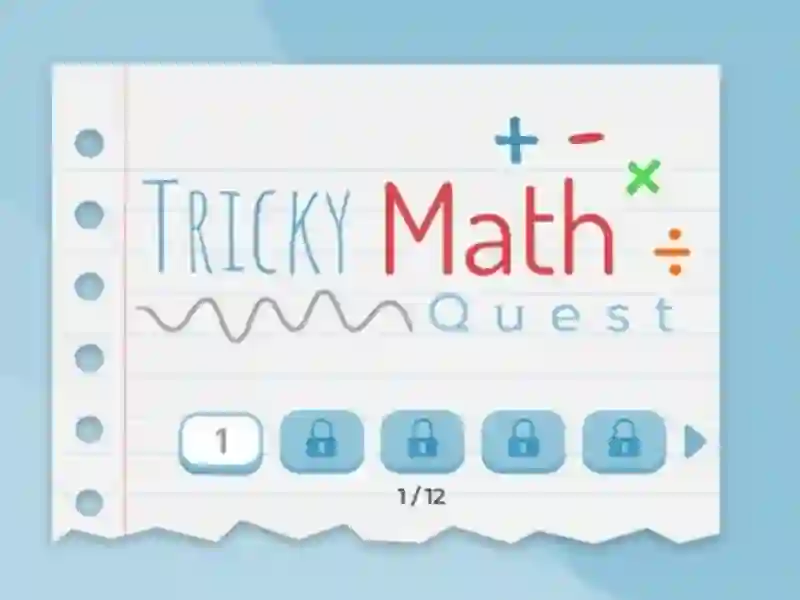 Juego Tricky Math Quest en línea