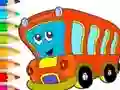 Juego Coloring Book: Bus en línea
