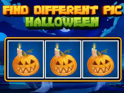 Juego Find Different Pic Halloween en línea