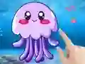 Juego Coloring Book: Jellyfish en línea