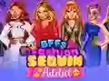 Juego BFFs Fashion Sequin Addict en línea