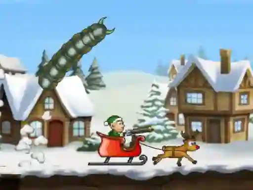 Juego Effing Worms Xmas en línea