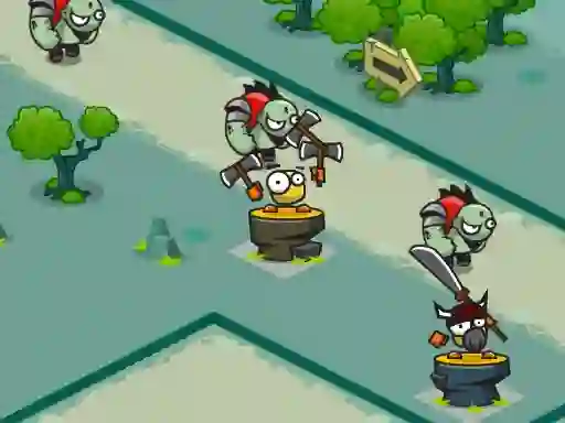 Juego King Bird Tower Defense en línea