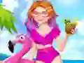 Juego Malibu Vibes Princess On Vacation en línea