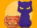 Juego Coloring Book: Halloween Cat en línea