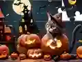 Juego Jigsaw Puzzle: Halloween Cat en línea
