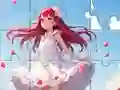 Juego Jigsaw Puzzle: White Dress Girl en línea