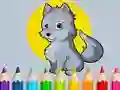 Juego Coloring Book: Wolf en línea