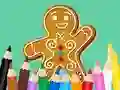 Juego Coloring Book: Gingerbreads en línea