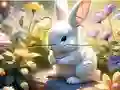 Juego Jigsaw Puzzle: Sunny Forest Rabbit en línea