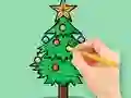 Juego Coloring Book: Christmas Tree en línea