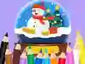 Juego Coloring Book: Christmas Crystal Ball en línea
