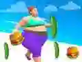 Juego Muscle Girl Calorie Run en línea