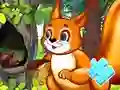 Juego Jigsaw Puzzle: Squirrel Hide Food en línea
