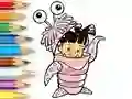 Juego Coloring Book: Monster Costume Girl en línea