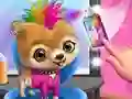 Juego  Rock Star Animal Hair Salon en línea