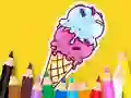 Juego Coloring Book: Cool Ice Cream en línea