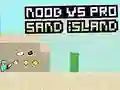 Juego Noob vs Pro Sand Island en línea