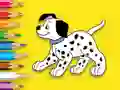 Juego Coloring Book: Cute Spotted Dog en línea