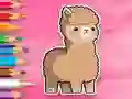Juego Coloring Book: Cute Alpaca en línea