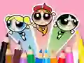 Juego Coloring Book: The Powerpuff Girls en línea