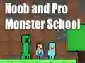 Juego Noob and Pro Monster School en línea