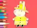 Juego Coloring Book: Rabbit Firefighter en línea