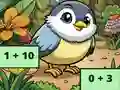 Juego Addition Bird Image Uncover en línea