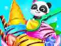 Juego Baby Panda Ice Cream Truck en línea