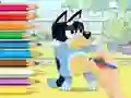Juego Coloring Book: Bluey And Bingo en línea