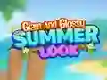 Juego Glam And Glossy Summer Look en línea
