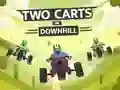 Juego Two Carts Downhill en línea
