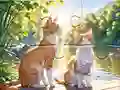 Juego Jigsaw Puzzle: Cats In Pairs en línea