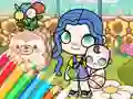 Juego Coloring Book: Avatar World Babycare en línea