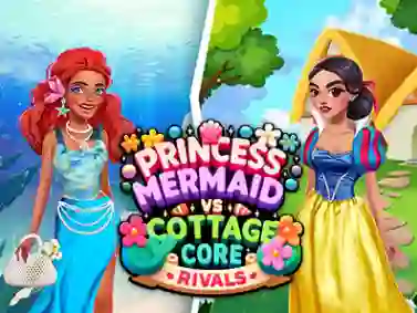 Juego Princess Cottage Core vs Mermaid Core Rivals en línea