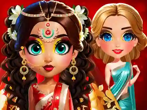 Juego Asoka Makeup Indian Bride en línea