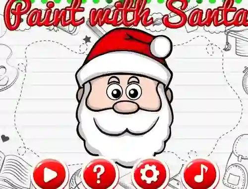 Juego Paint With Santa en línea