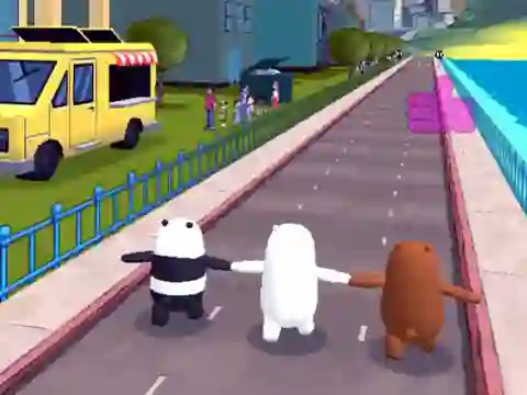Juego We Bare Bears Bear Parkour en línea
