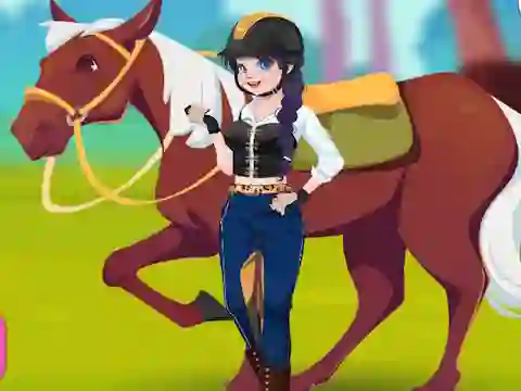 Juego Girly Equestrian en línea