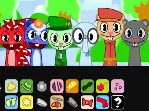Juego Happy Sprunk Friends en línea