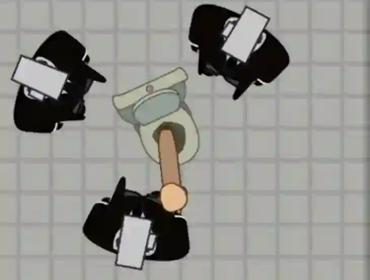 Juego 100 Cameramans vs 100 Toilets en línea