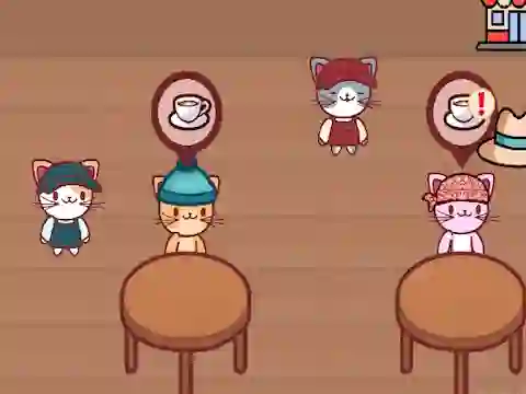 Juego Cat Coffee Shop en línea