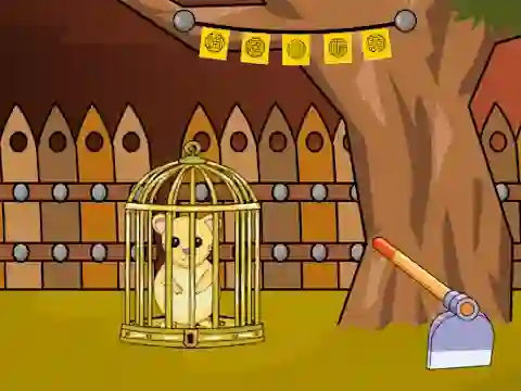 Juego Cute Hamster Escape from Cage en línea