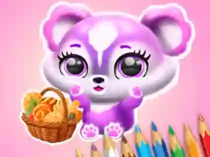 Juego Coloring Book: Fluffy Picnic en línea