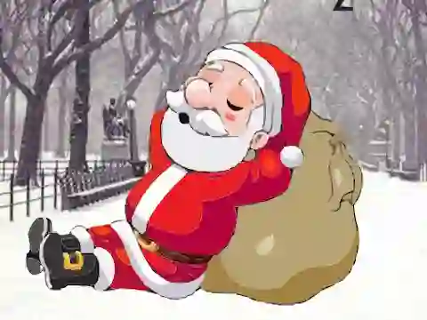 Juego Awake the Sleeping Santa en línea