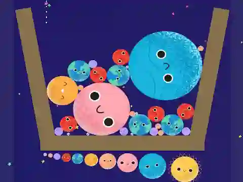Juego Merge Planets en línea
