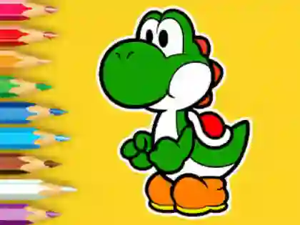 Juego Coloring Book: Yoshi Fishing Day en línea