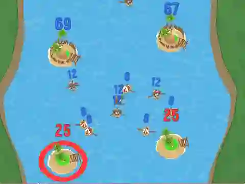 Juego Battle For The Islands en línea