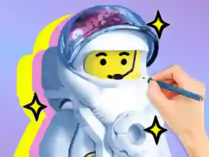 Juego Coloring Book: LEGO Astronaut en línea